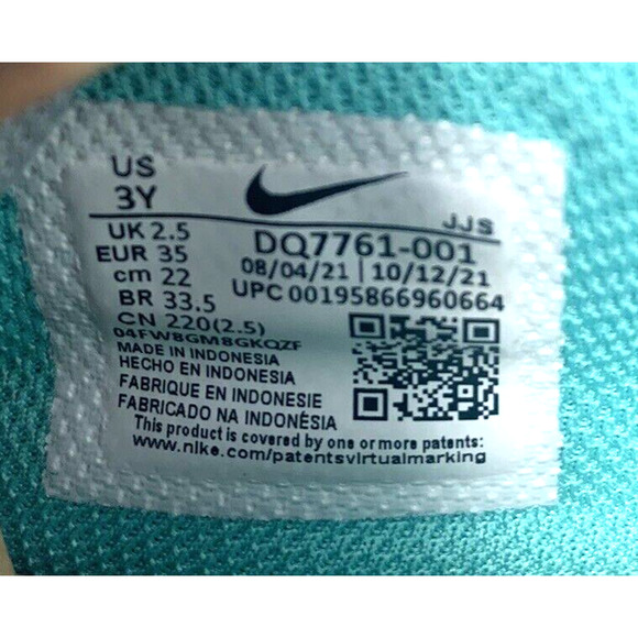 This Nike Air Max 90 “Sprung” With Butterfly Graphics DQ7761 001 Sz 3Y - Picture 6 of 7